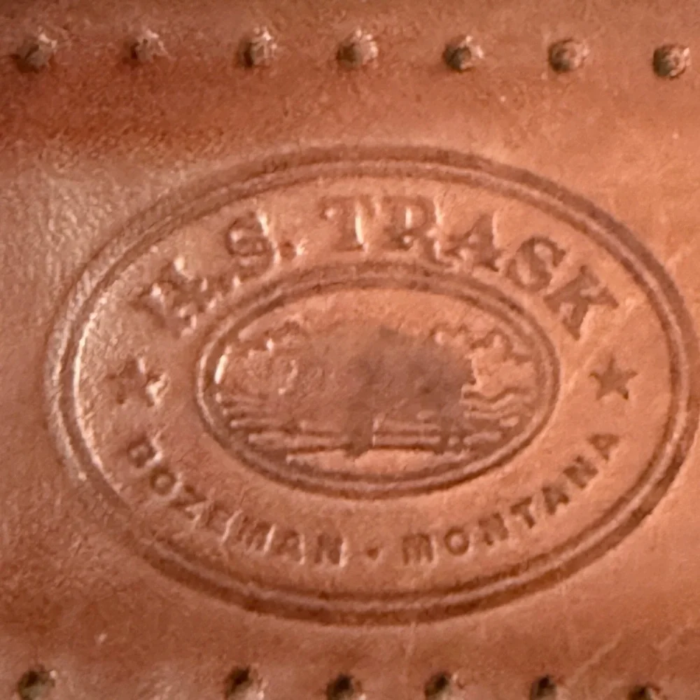 H.S. Trask Men's Brown Leather Driving Moccasin Loafers Size 8M